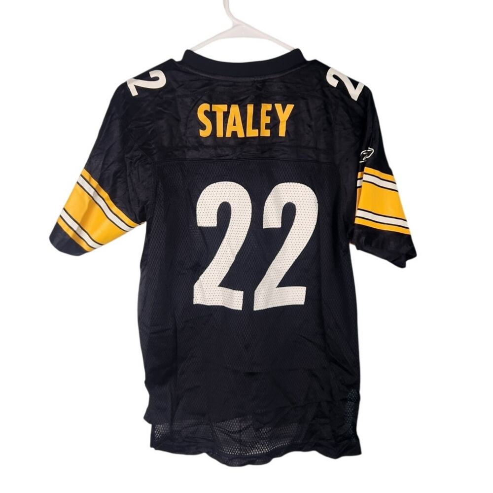 Vintage Y2K Pittsburgh Steelers Duce Staley Jersey Youth Large
